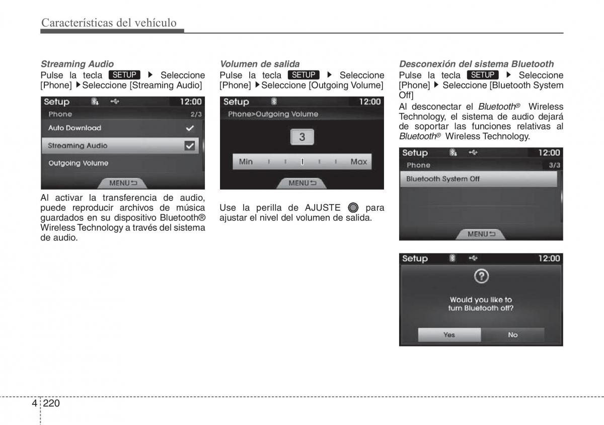 Hyundai Grandeur Azera HG V 5 manual del propietario / page 301