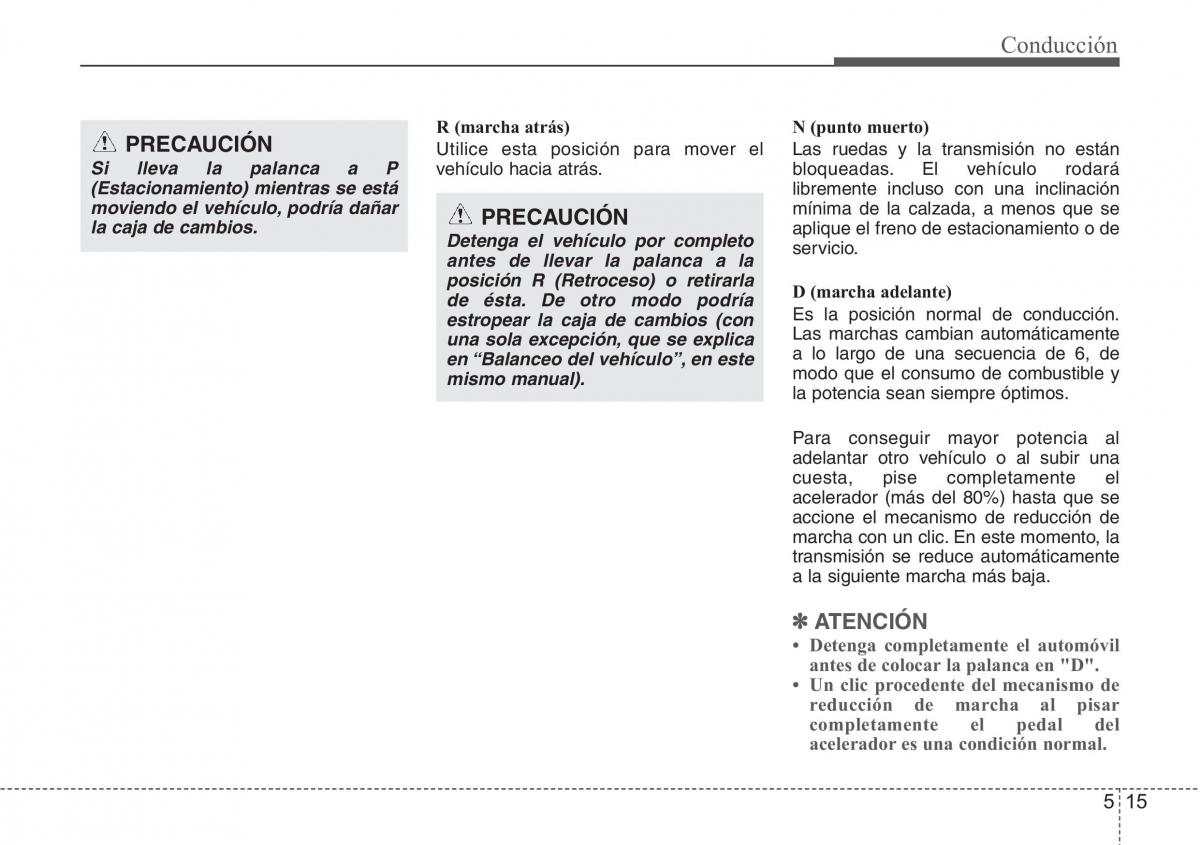 Hyundai Grandeur Azera HG V 5 manual del propietario / page 317