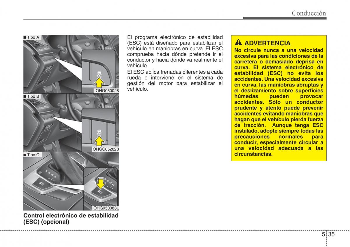 Hyundai Grandeur Azera HG V 5 manual del propietario / page 337