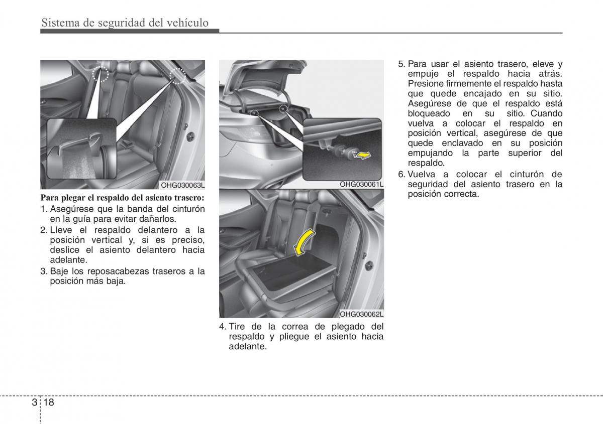 Hyundai Grandeur Azera HG V 5 manual del propietario / page 34