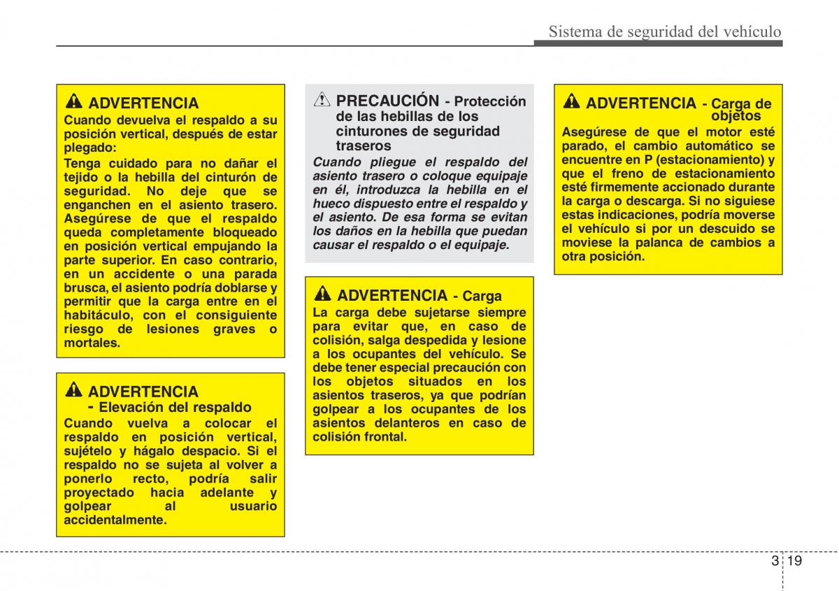 Hyundai Grandeur Azera HG V 5 manual del propietario / page 35