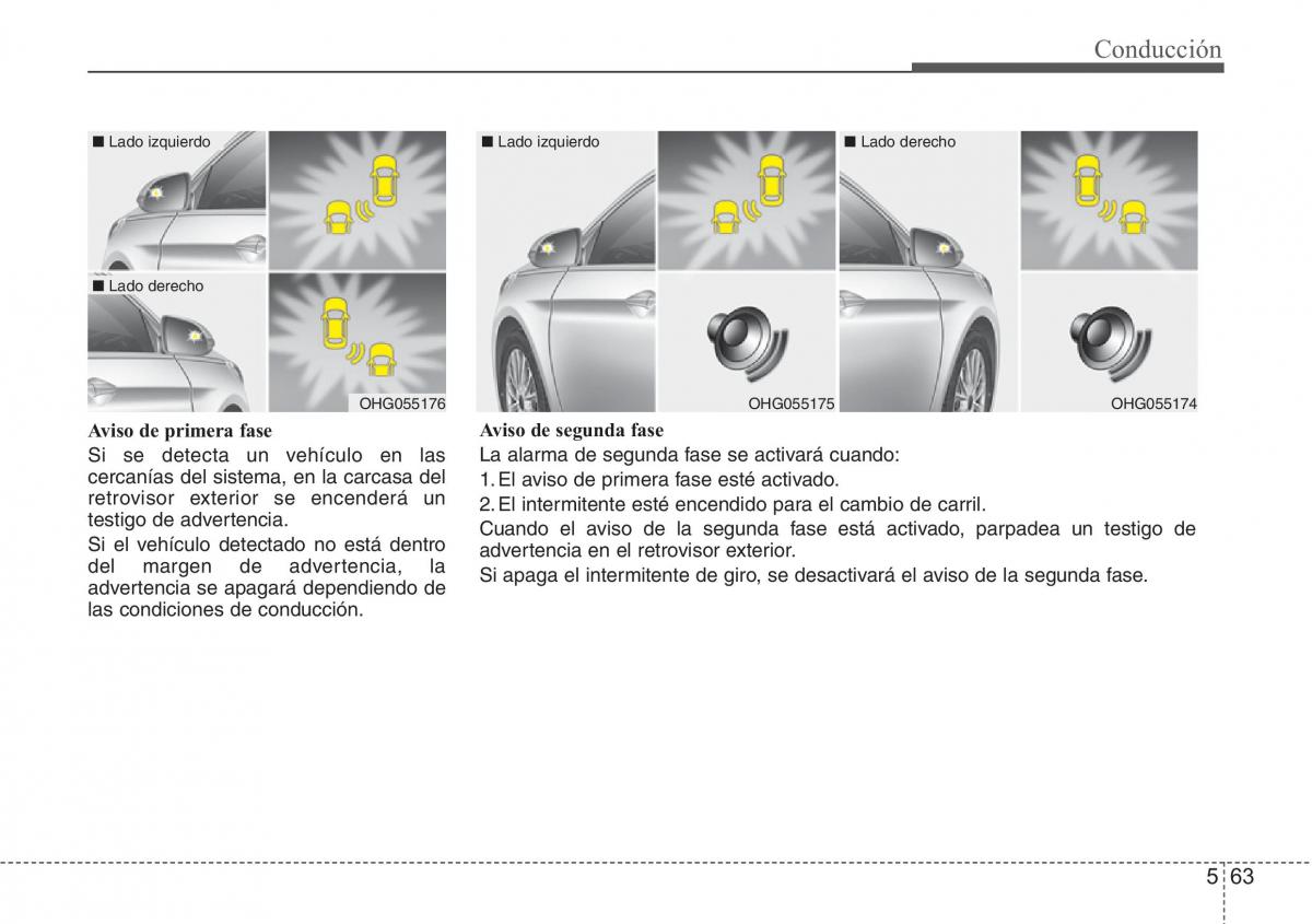 Hyundai Grandeur Azera HG V 5 manual del propietario / page 365