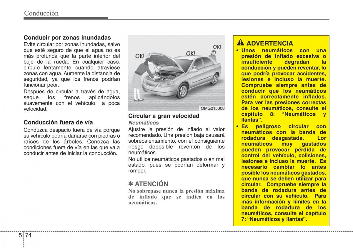 Hyundai Grandeur Azera HG V 5 manual del propietario / page 376