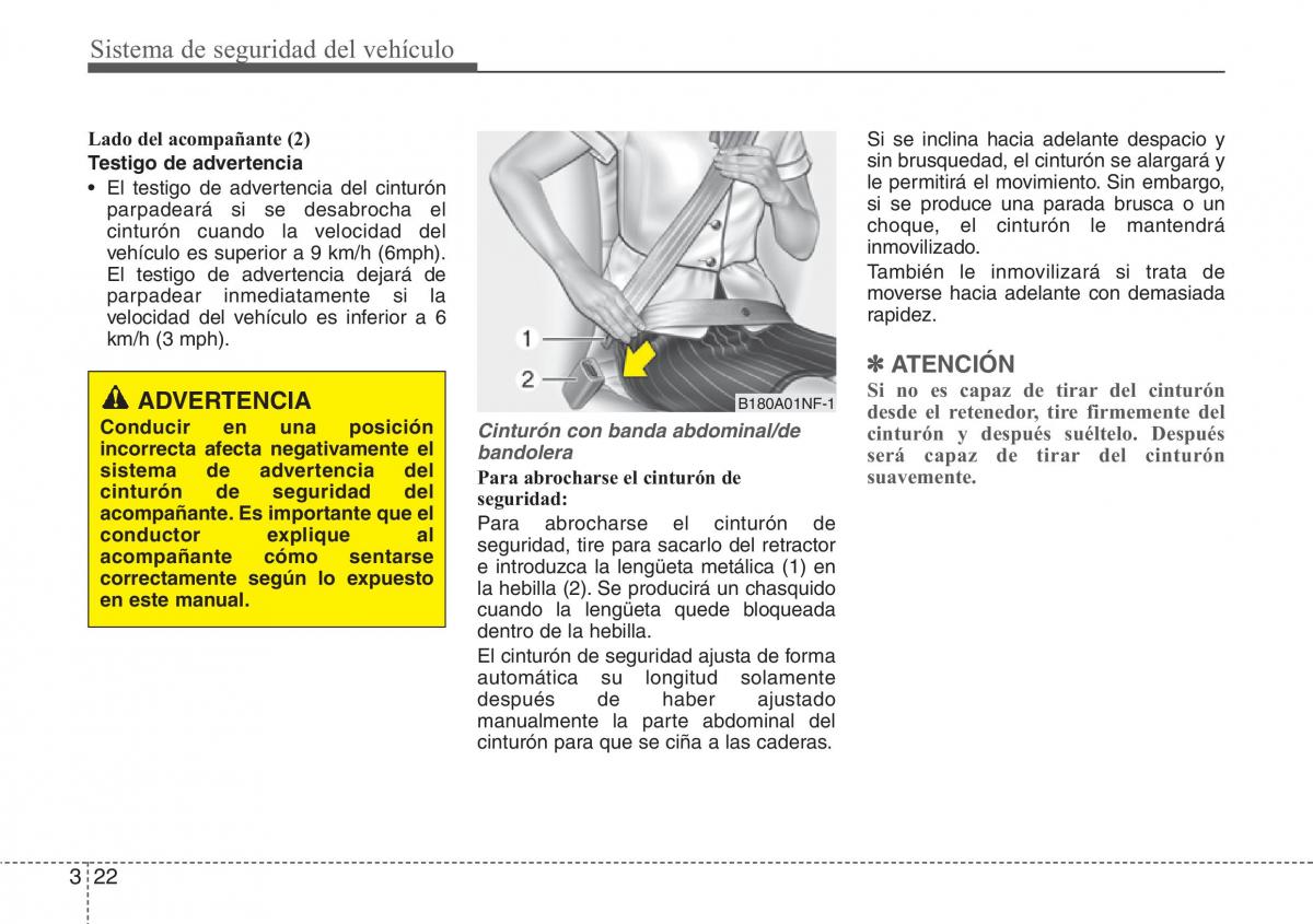 Hyundai Grandeur Azera HG V 5 manual del propietario / page 38