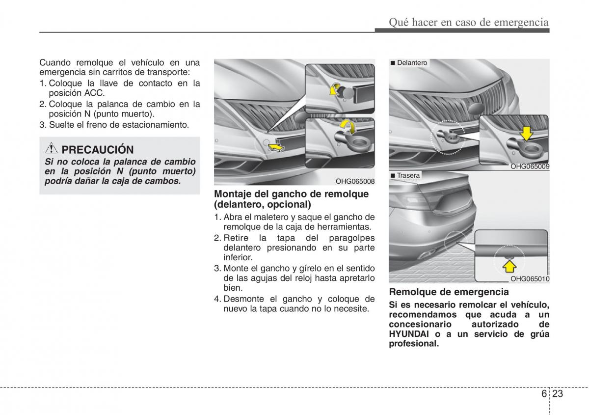 Hyundai Grandeur Azera HG V 5 manual del propietario / page 407