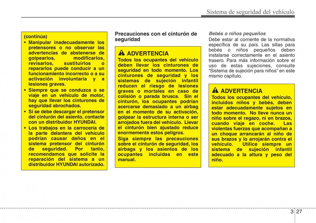 Hyundai Grandeur Azera HG V 5 manual del propietario / page 43