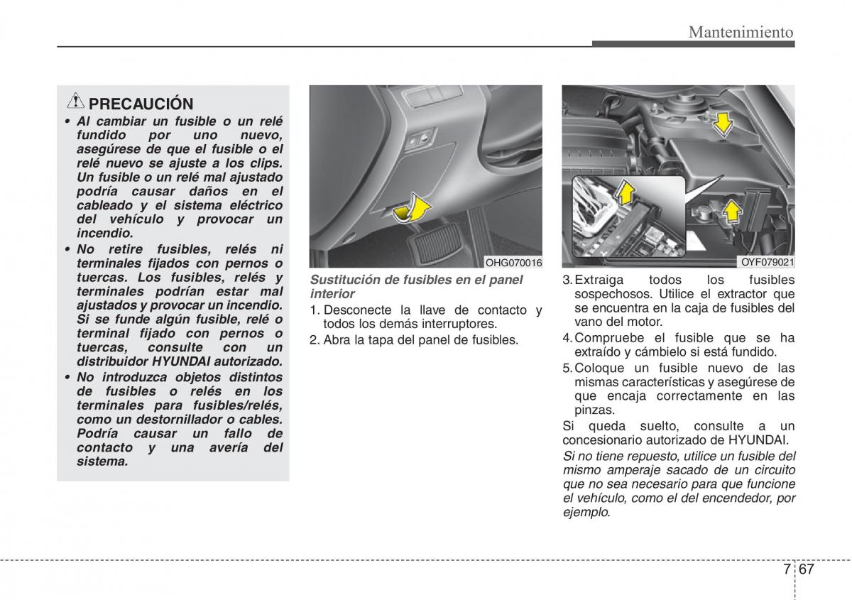 Hyundai Grandeur Azera HG V 5 manual del propietario / page 477