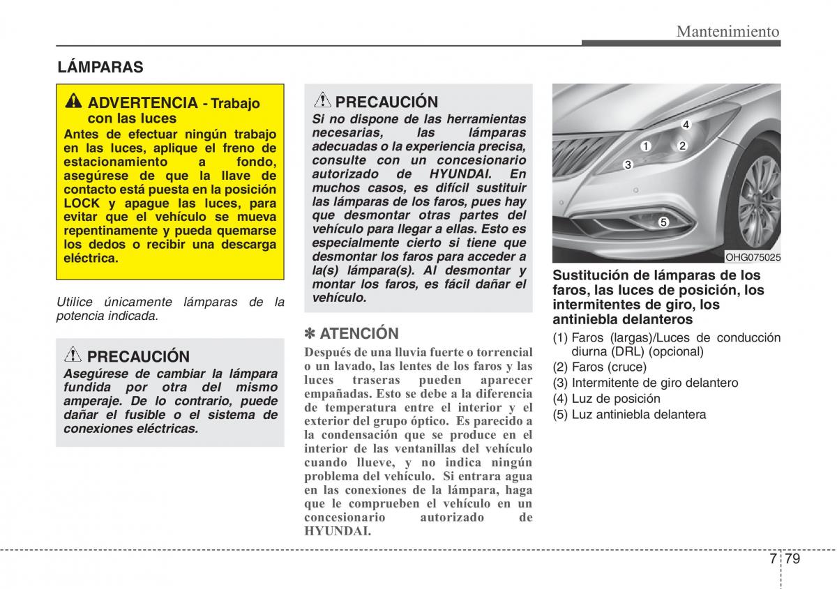 Hyundai Grandeur Azera HG V 5 manual del propietario / page 489