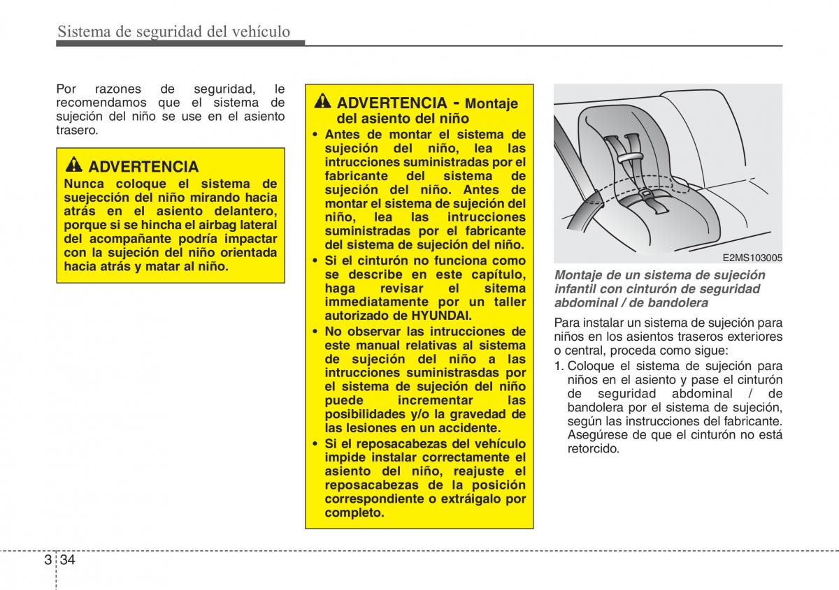 Hyundai Grandeur Azera HG V 5 manual del propietario / page 50