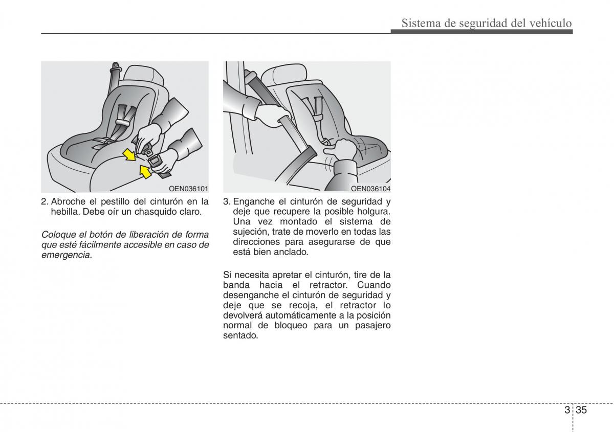 Hyundai Grandeur Azera HG V 5 manual del propietario / page 51