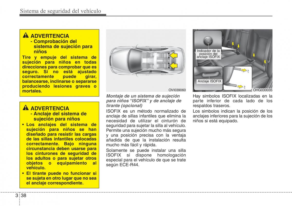 Hyundai Grandeur Azera HG V 5 manual del propietario / page 54