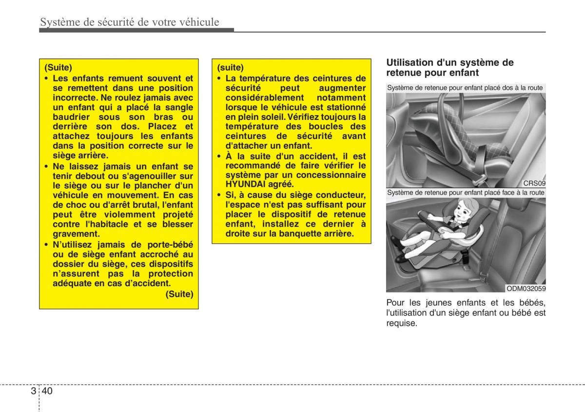 Hyundai Santa Fe III 3 manuel du proprietaire / page 61