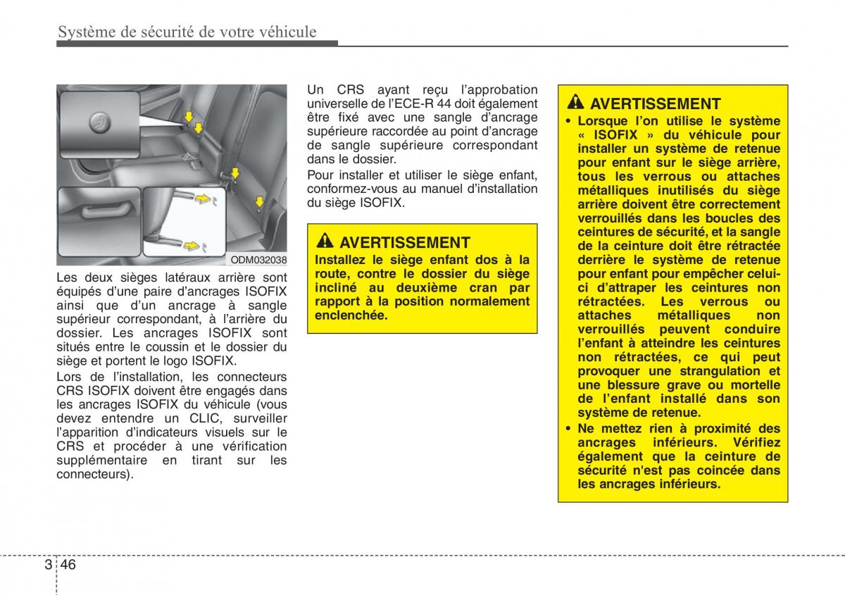 Hyundai Santa Fe III 3 manuel du proprietaire / page 67