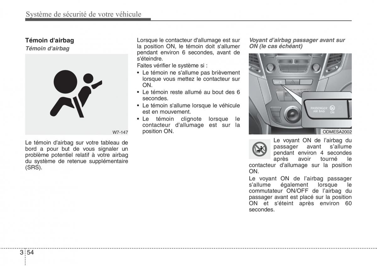 Hyundai Santa Fe III 3 manuel du proprietaire / page 75