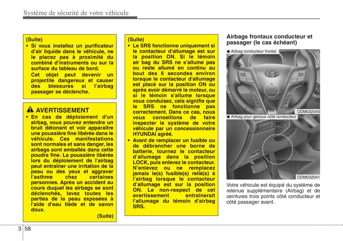 Hyundai Santa Fe III 3 manuel du proprietaire / page 79