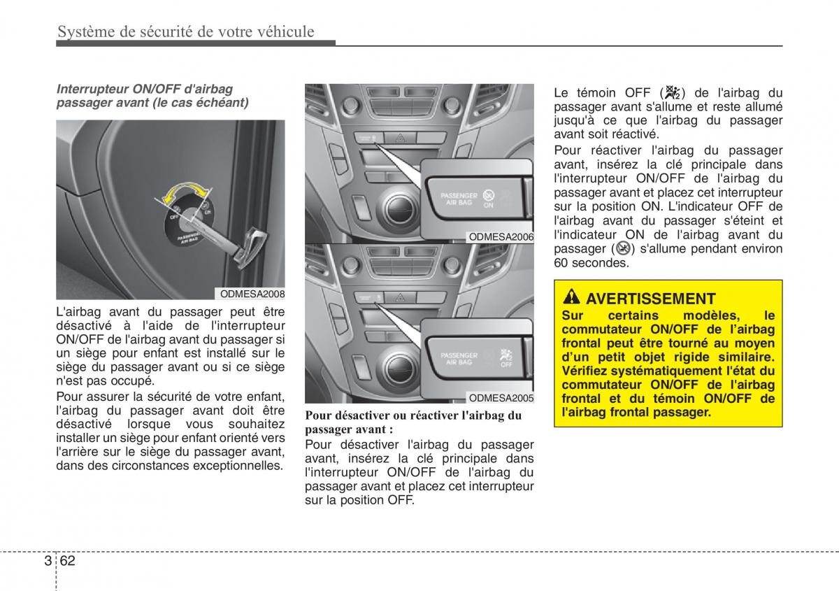 Hyundai Santa Fe III 3 manuel du proprietaire / page 83