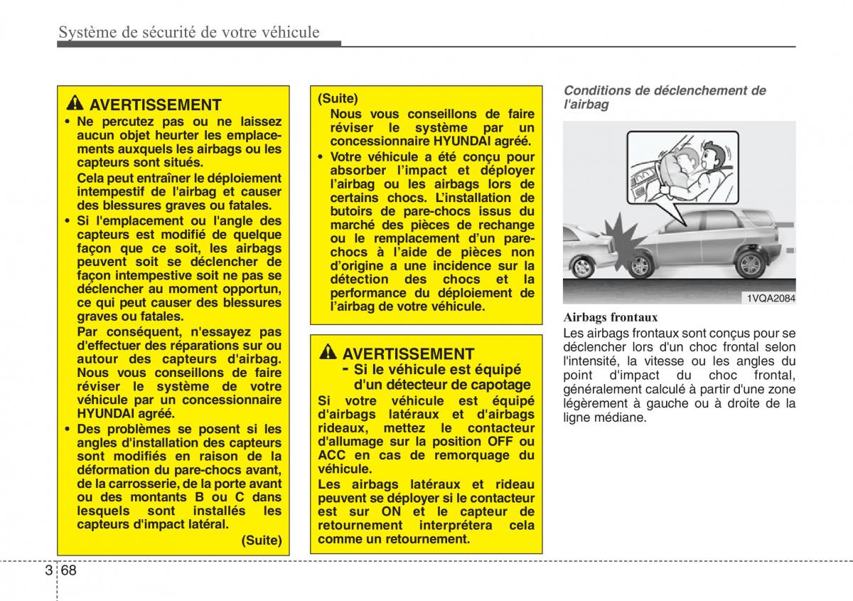 Hyundai Santa Fe III 3 manuel du proprietaire / page 89