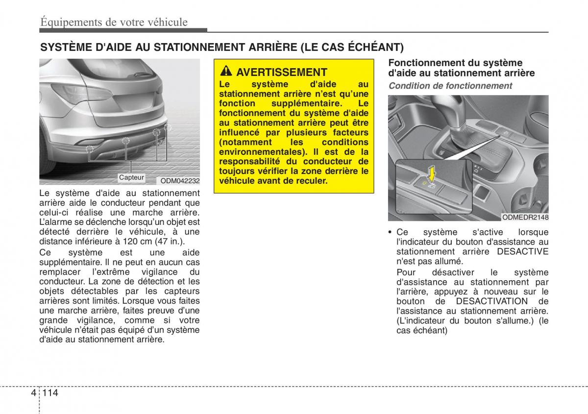 Hyundai Santa Fe III 3 manuel du proprietaire / page 211