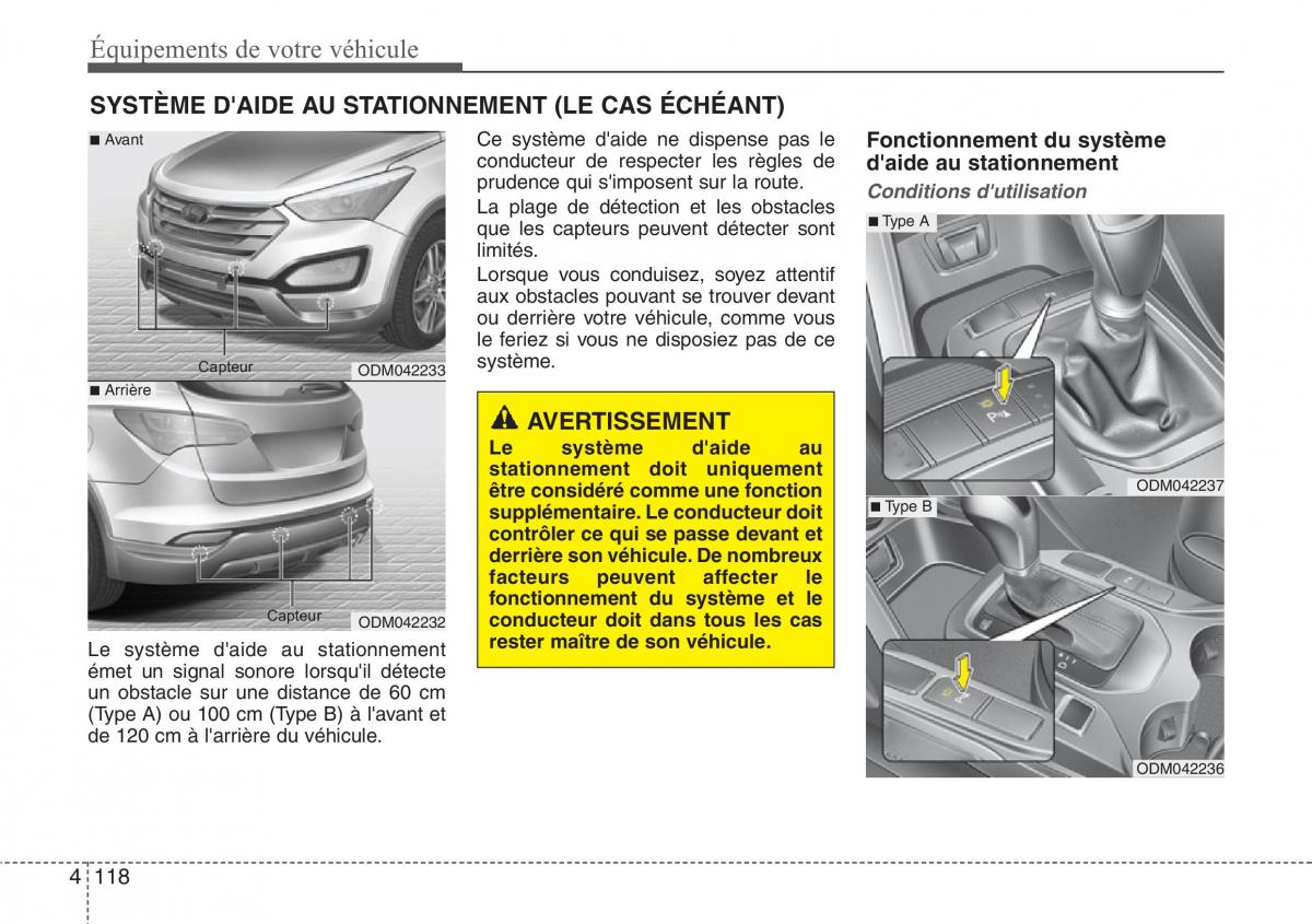 Hyundai Santa Fe III 3 manuel du proprietaire / page 215