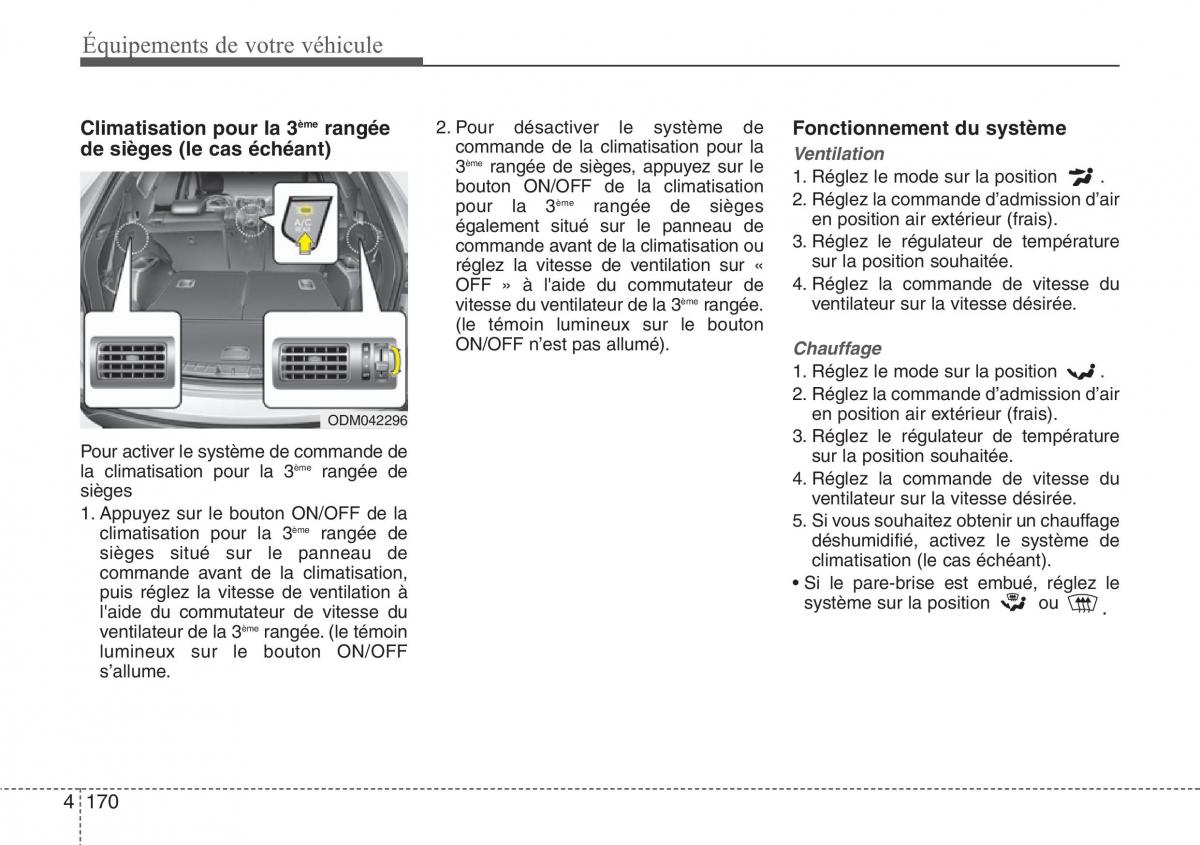 Hyundai Santa Fe III 3 manuel du proprietaire / page 267