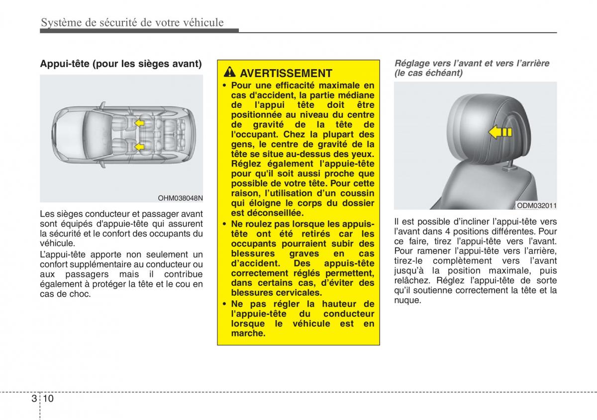 Hyundai Santa Fe III 3 manuel du proprietaire / page 31