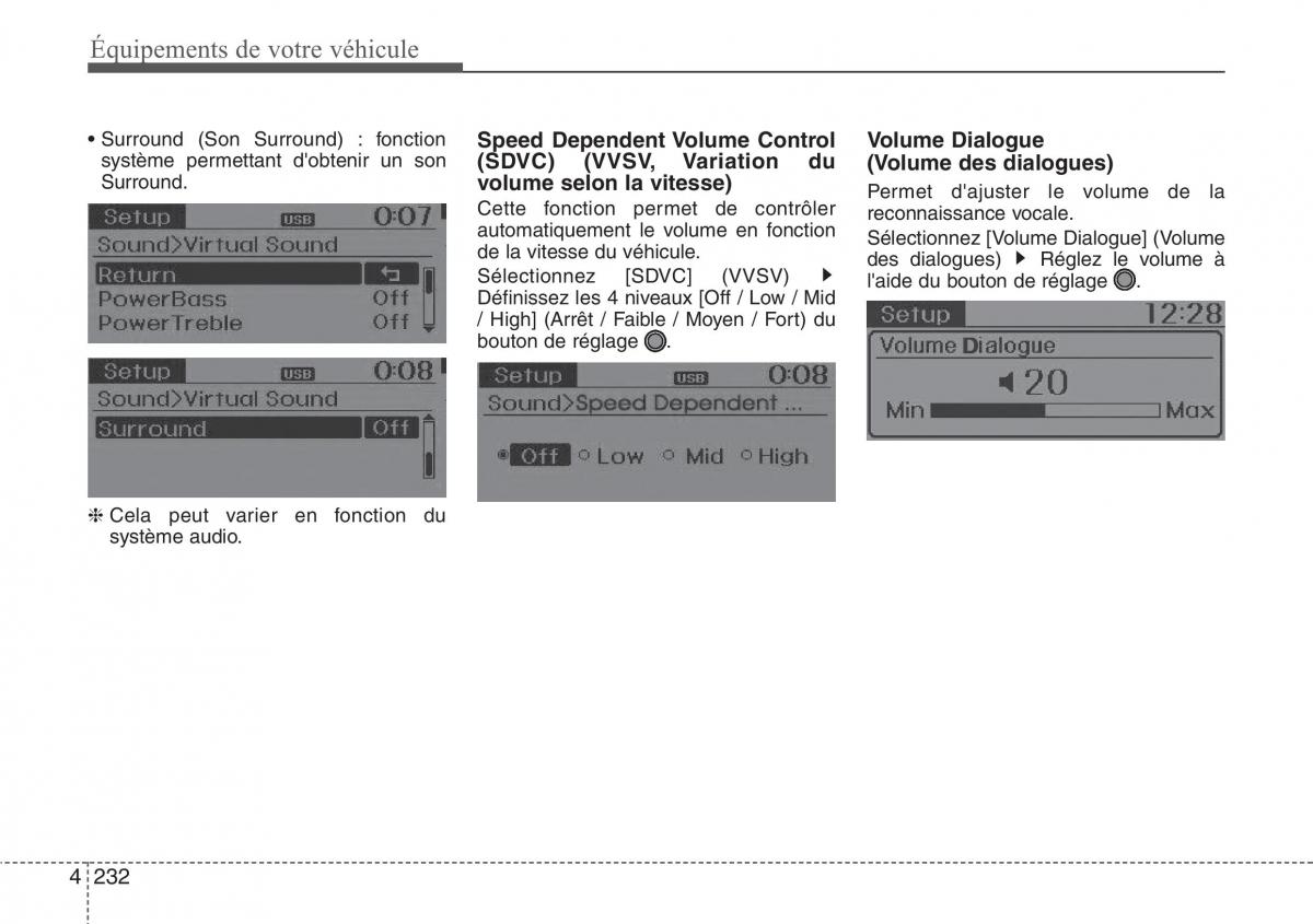 Hyundai Santa Fe III 3 manuel du proprietaire / page 329