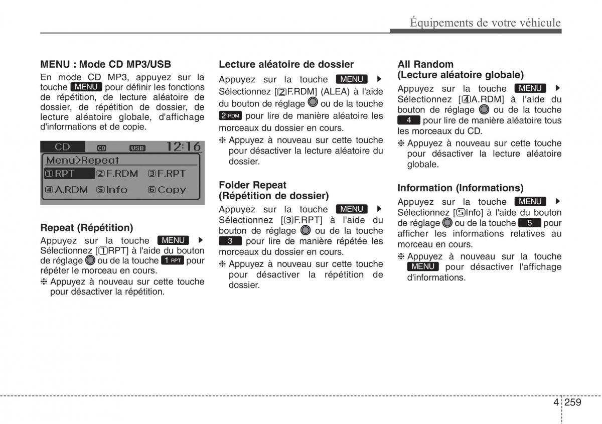 Hyundai Santa Fe III 3 manuel du proprietaire / page 356