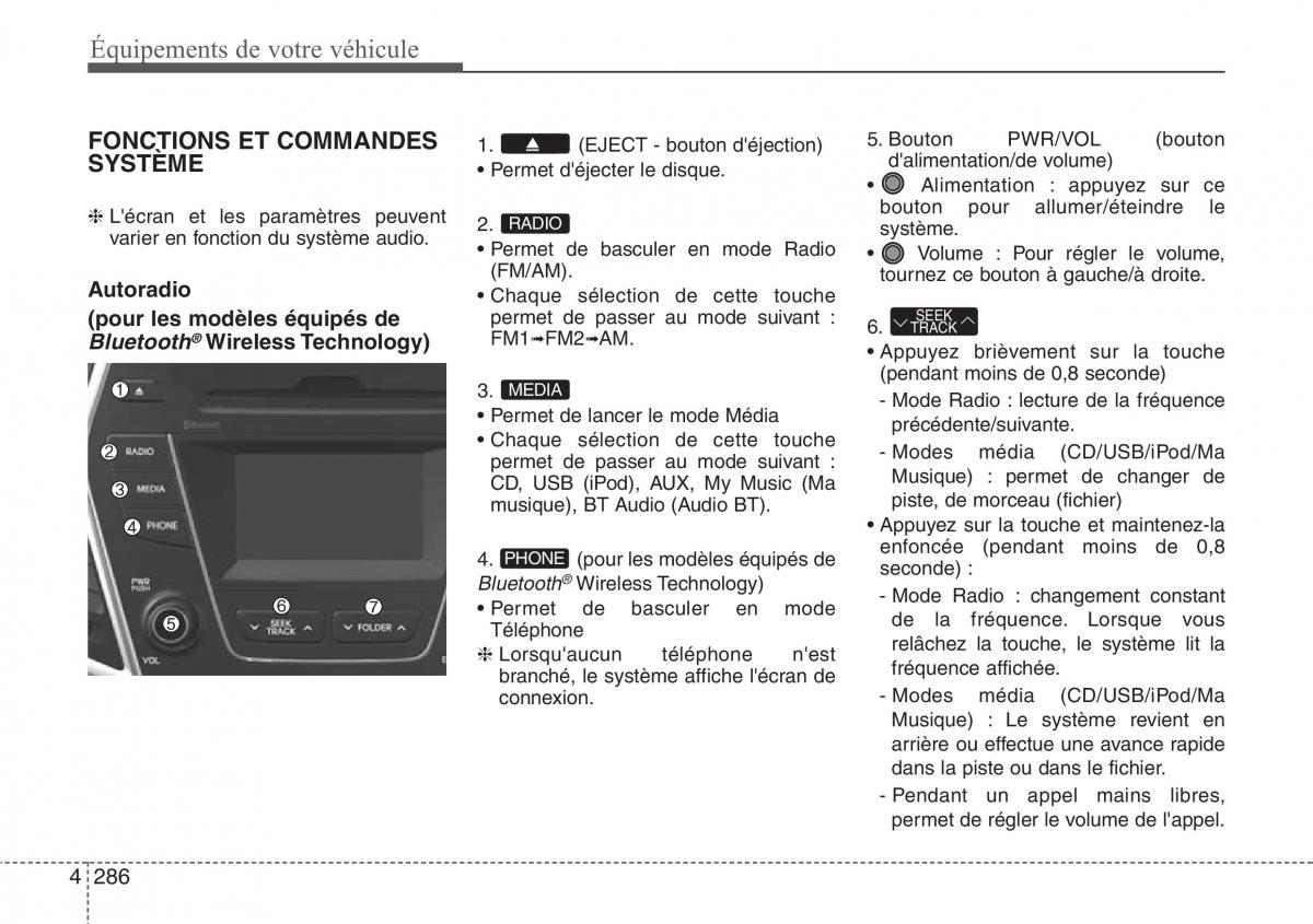 Hyundai Santa Fe III 3 manuel du proprietaire / page 383