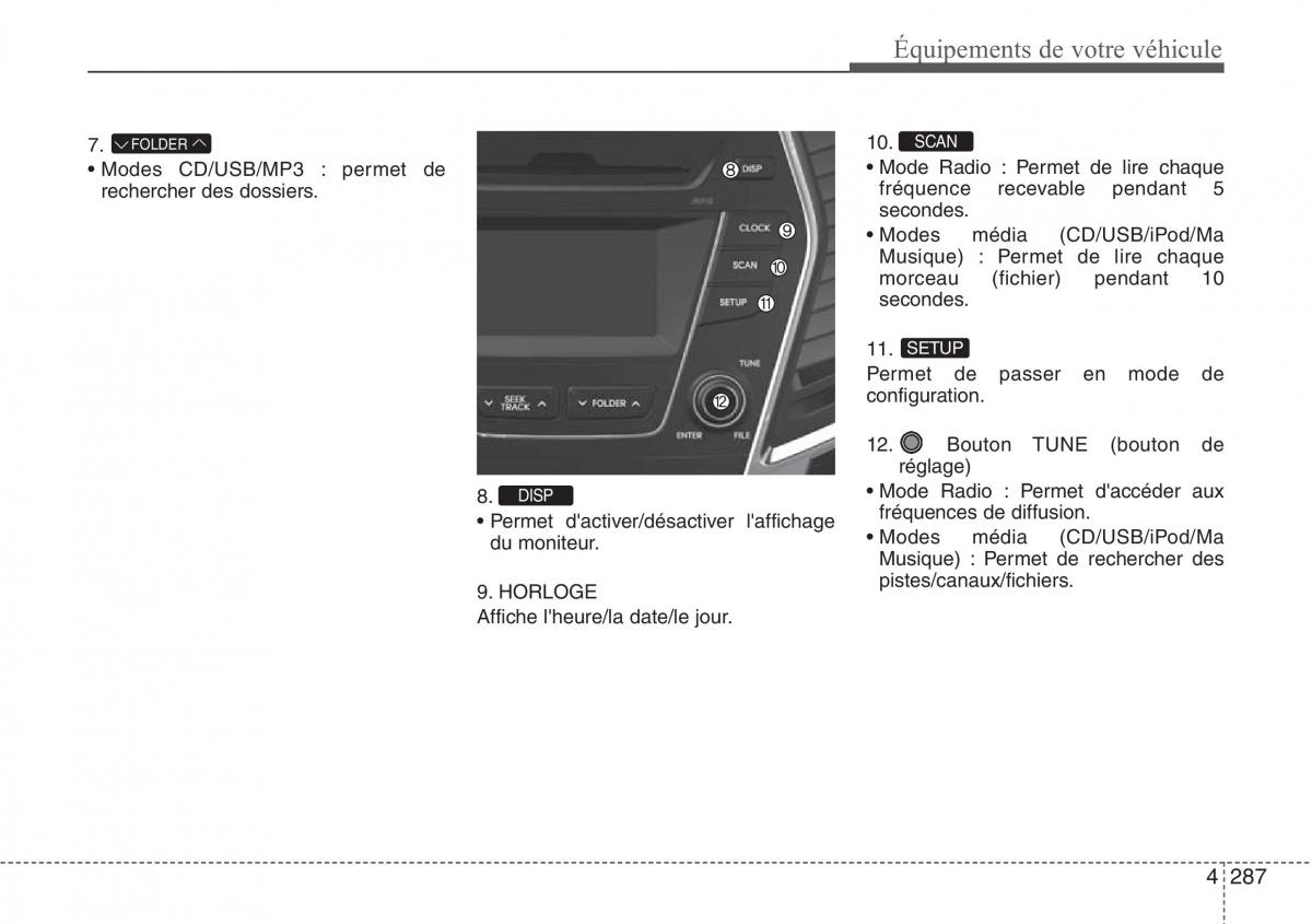 Hyundai Santa Fe III 3 manuel du proprietaire / page 384