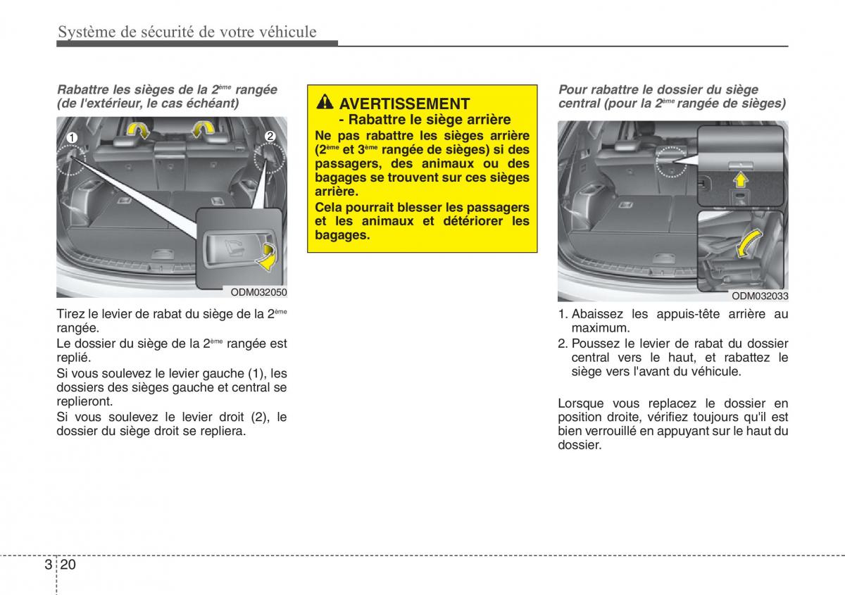 Hyundai Santa Fe III 3 manuel du proprietaire / page 41