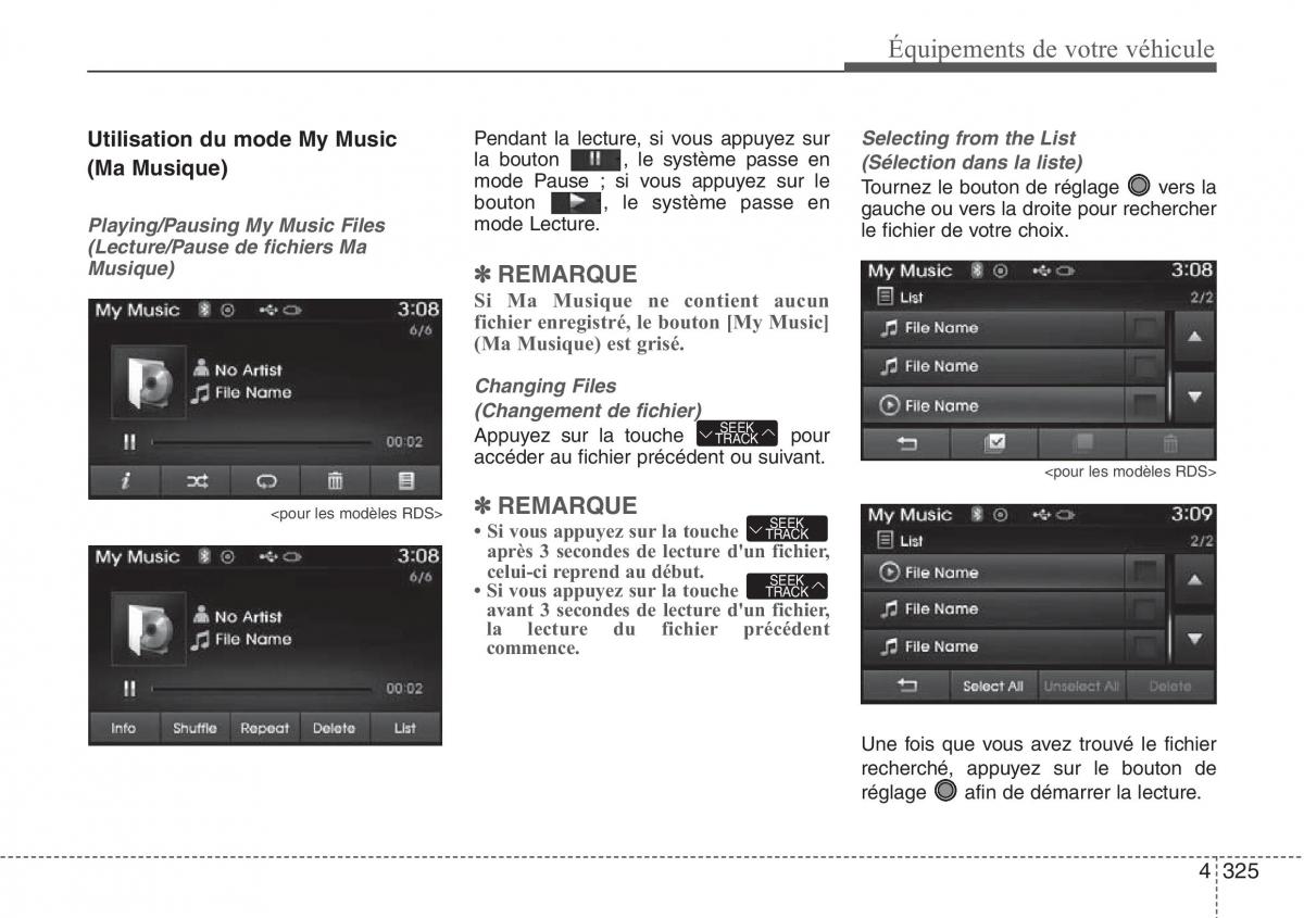 Hyundai Santa Fe III 3 manuel du proprietaire / page 422