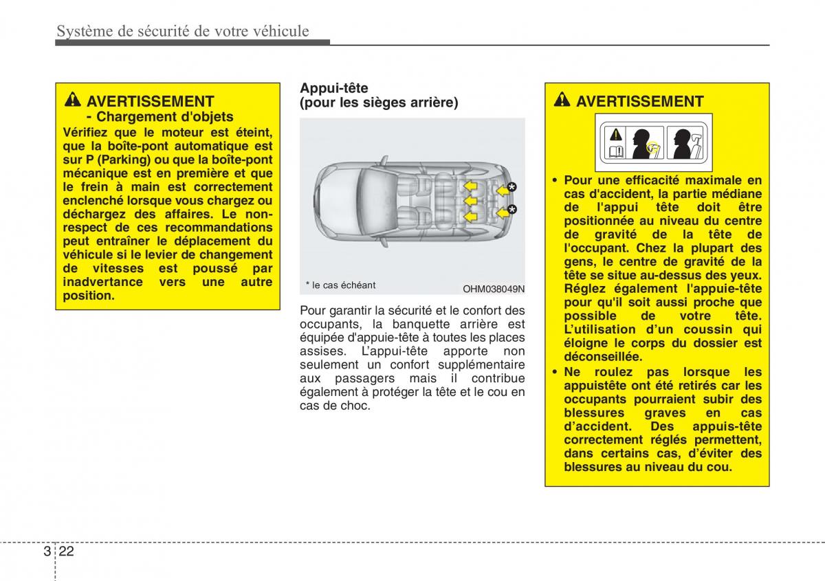 Hyundai Santa Fe III 3 manuel du proprietaire / page 43