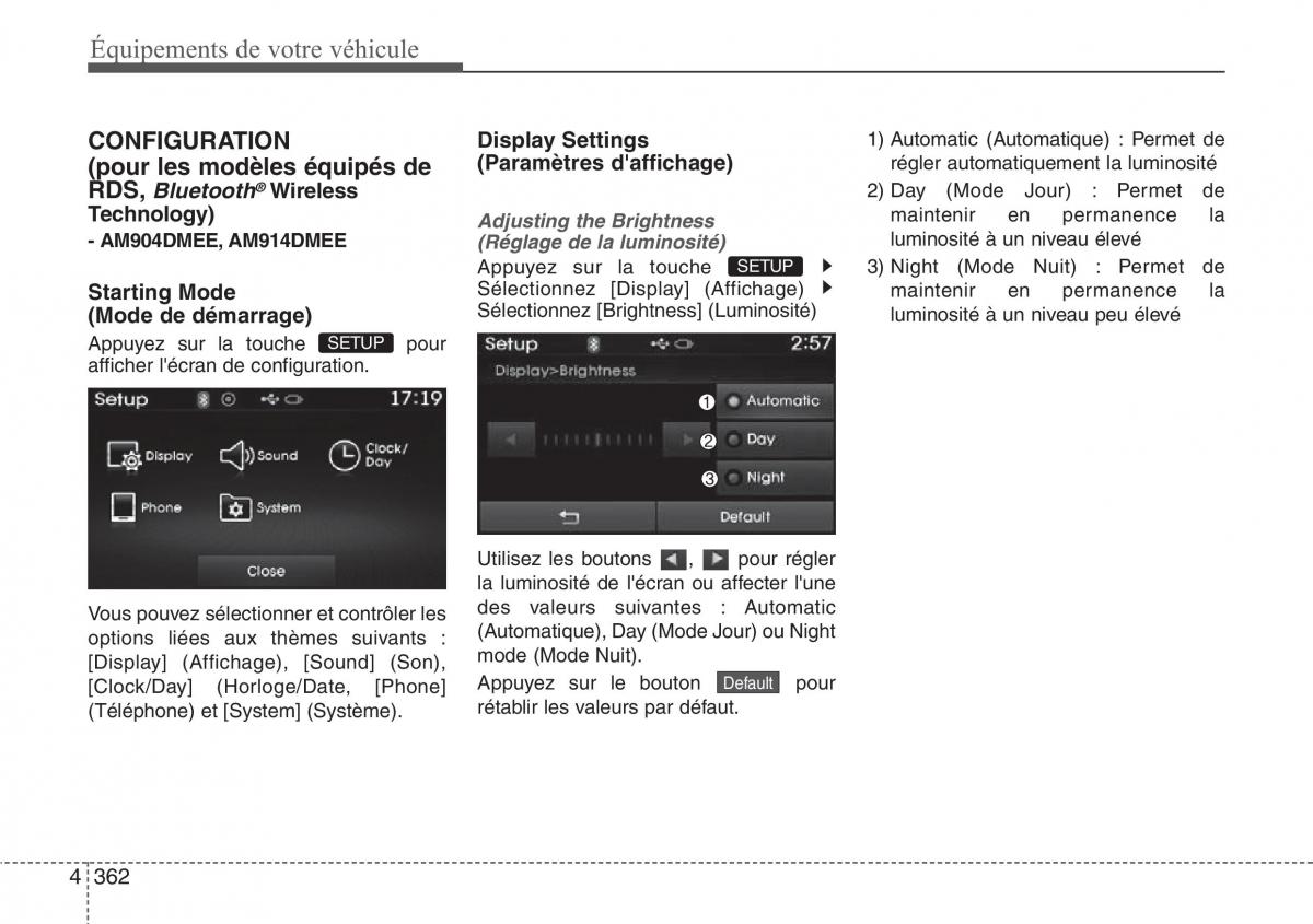 Hyundai Santa Fe III 3 manuel du proprietaire / page 459