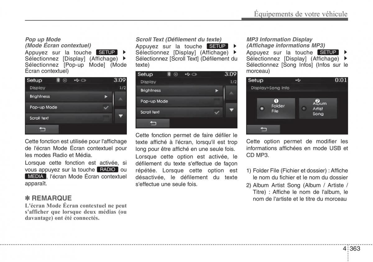 Hyundai Santa Fe III 3 manuel du proprietaire / page 460