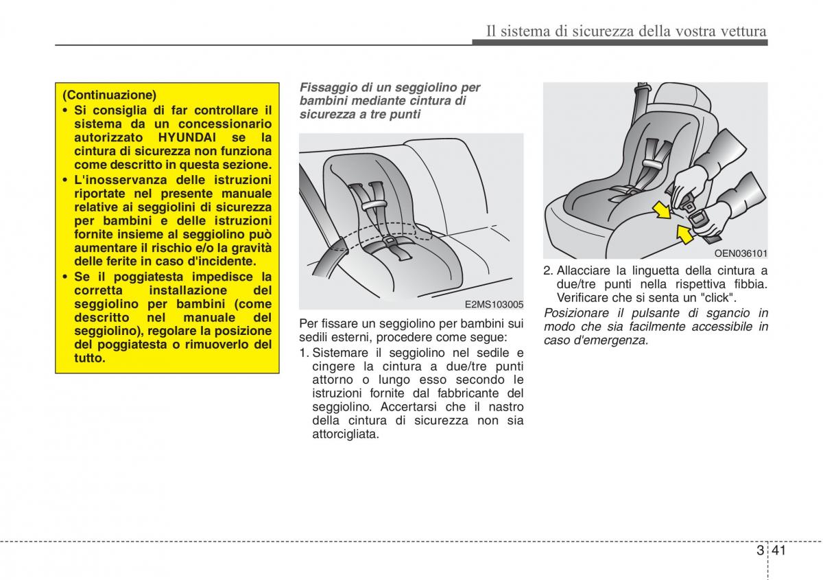 Hyundai Santa Fe III 3 manuale del proprietario / page 62