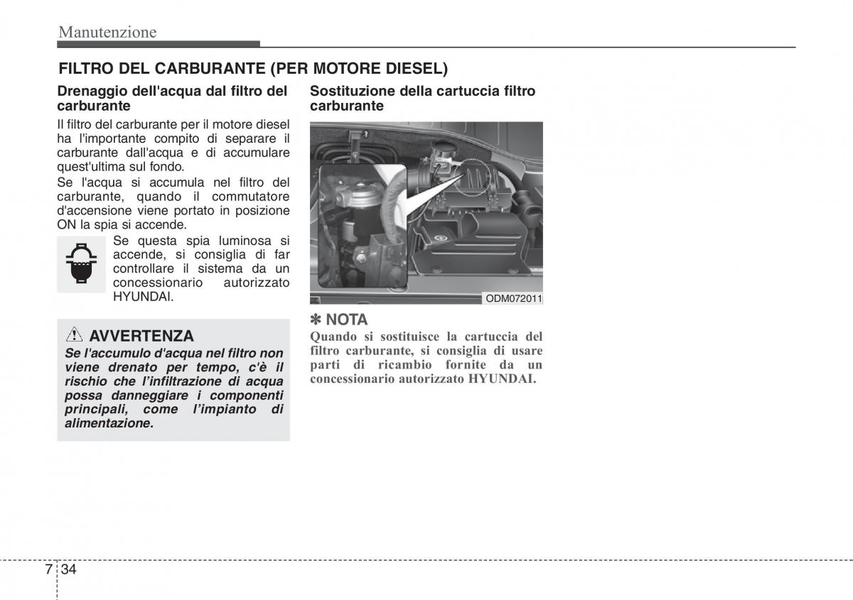 Hyundai Santa Fe III 3 manuale del proprietario / page 626