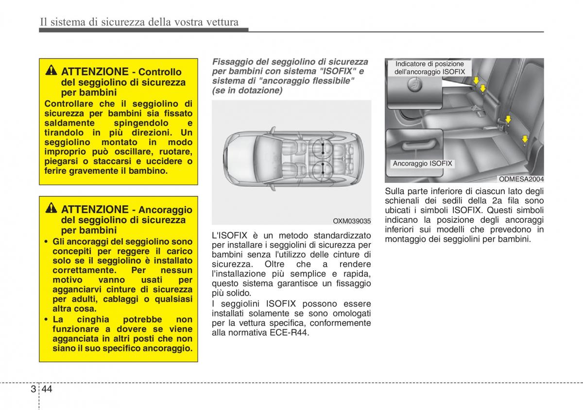 Hyundai Santa Fe III 3 manuale del proprietario / page 65