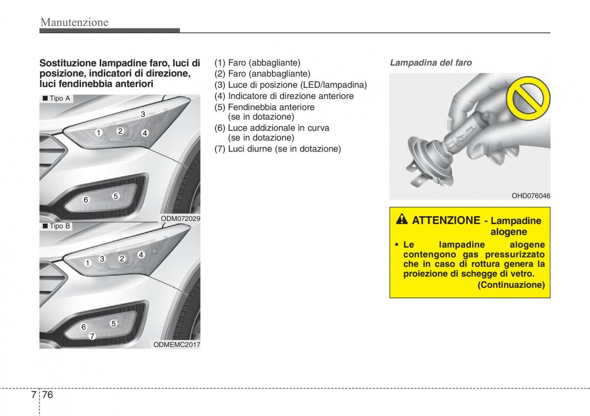 Hyundai Santa Fe III 3 manuale del proprietario / page 668