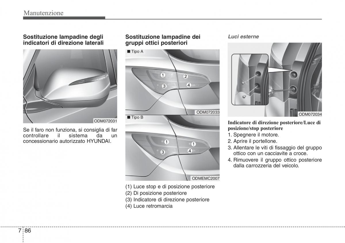 Hyundai Santa Fe III 3 manuale del proprietario / page 678