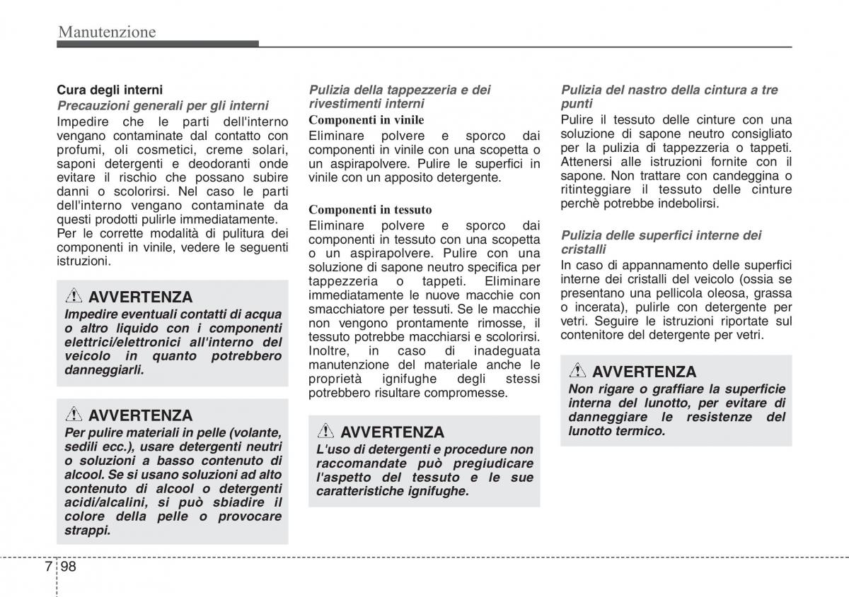 Hyundai Santa Fe III 3 manuale del proprietario / page 690