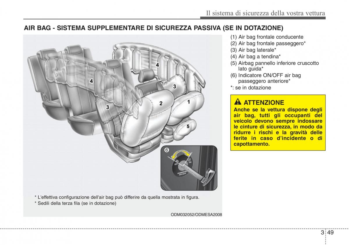 Hyundai Santa Fe III 3 manuale del proprietario / page 70