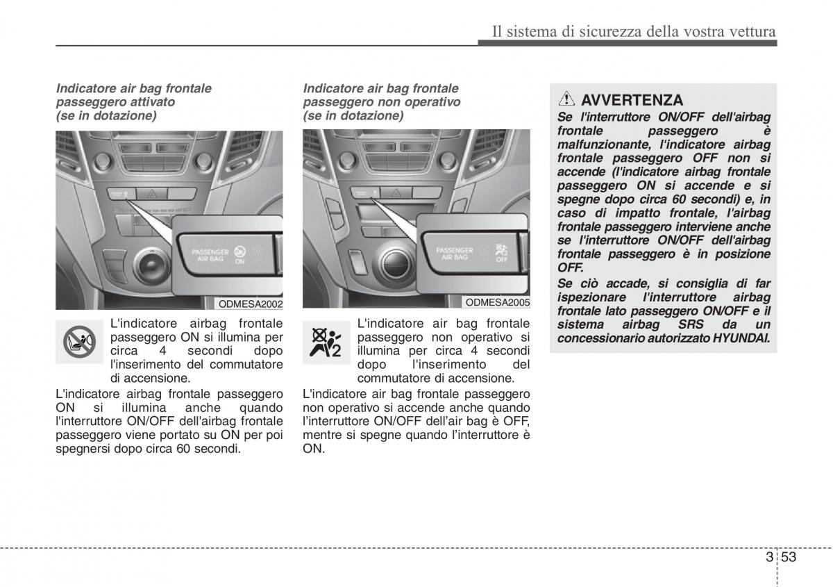 Hyundai Santa Fe III 3 manuale del proprietario / page 74