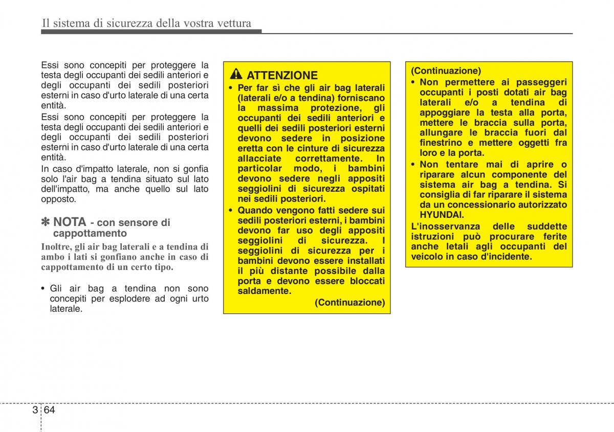 Hyundai Santa Fe III 3 manuale del proprietario / page 85