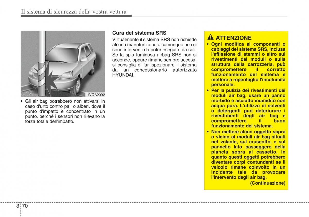 Hyundai Santa Fe III 3 manuale del proprietario / page 91