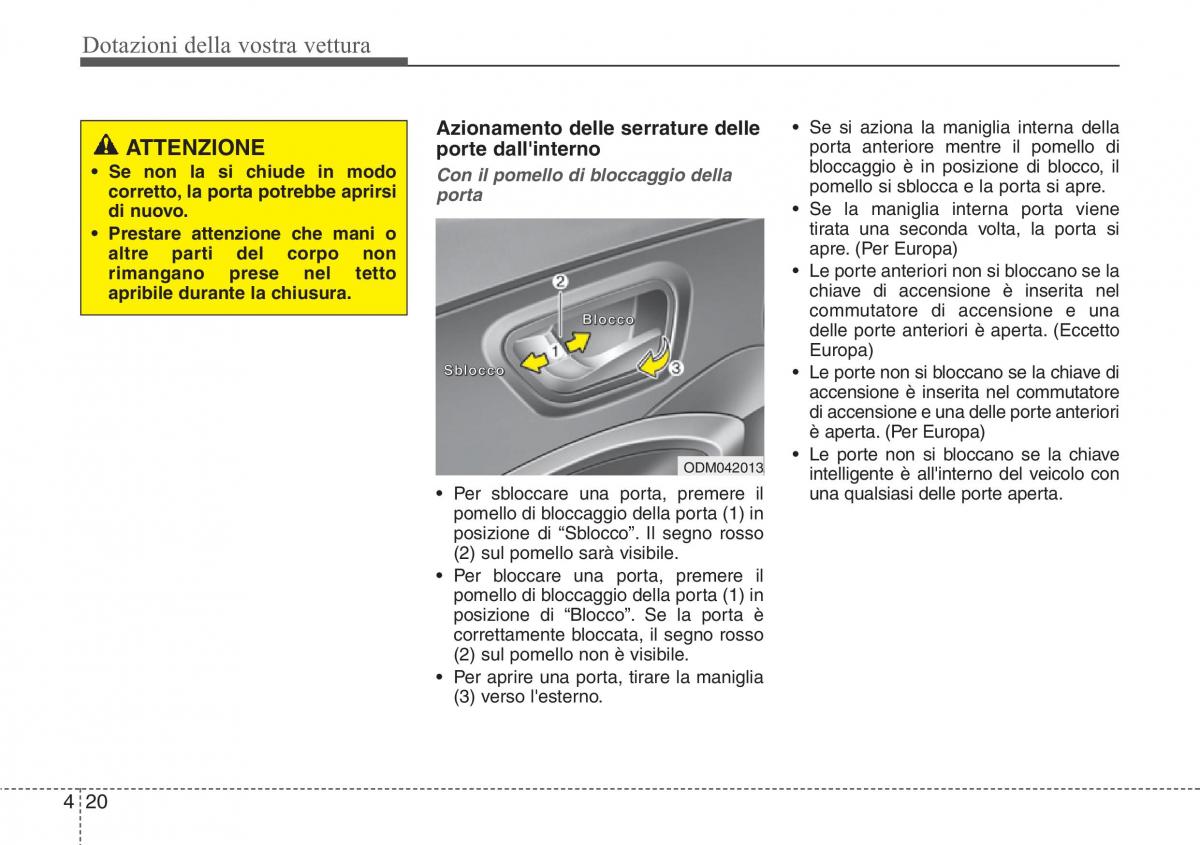 Hyundai Santa Fe III 3 manuale del proprietario / page 115