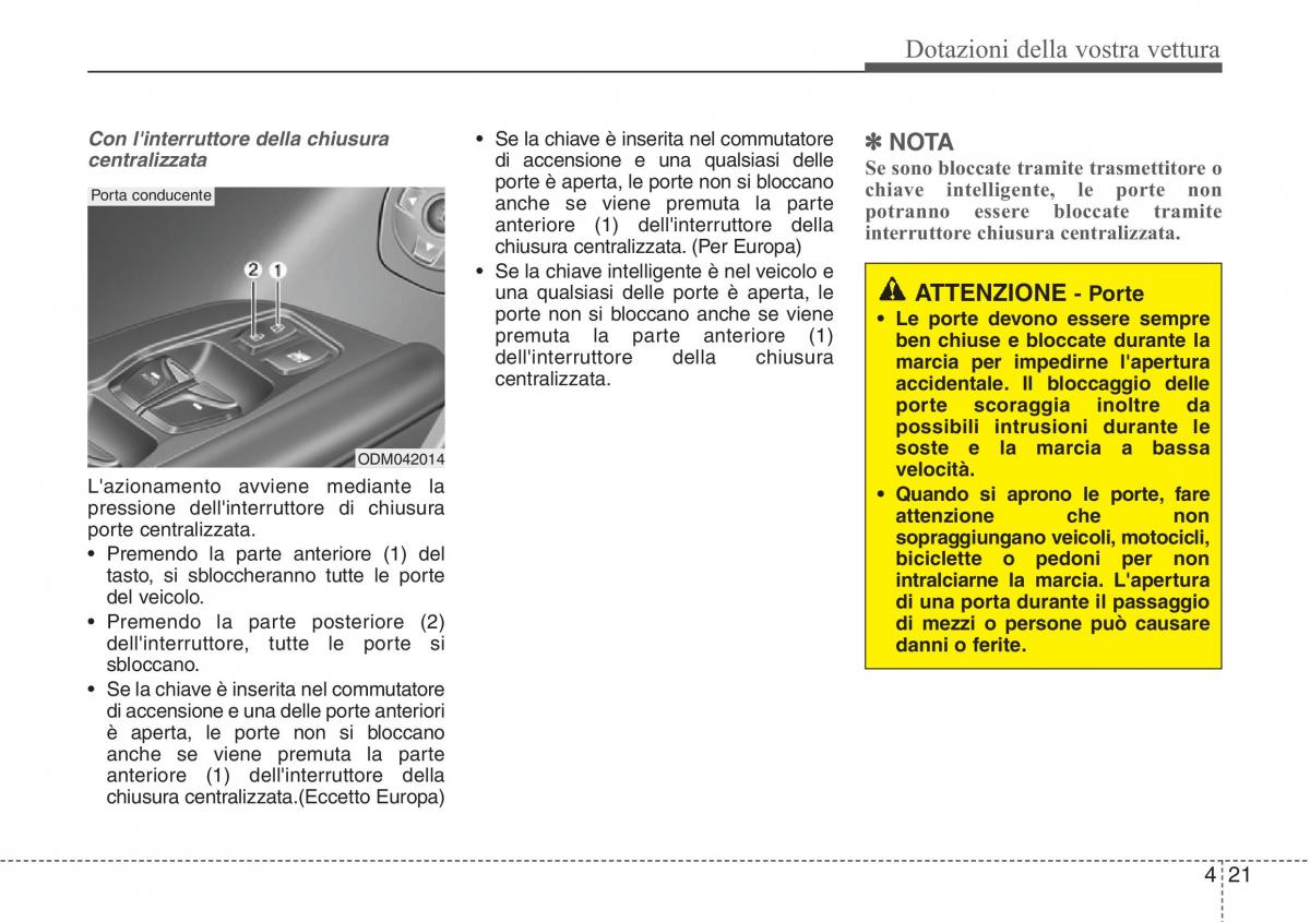 Hyundai Santa Fe III 3 manuale del proprietario / page 116