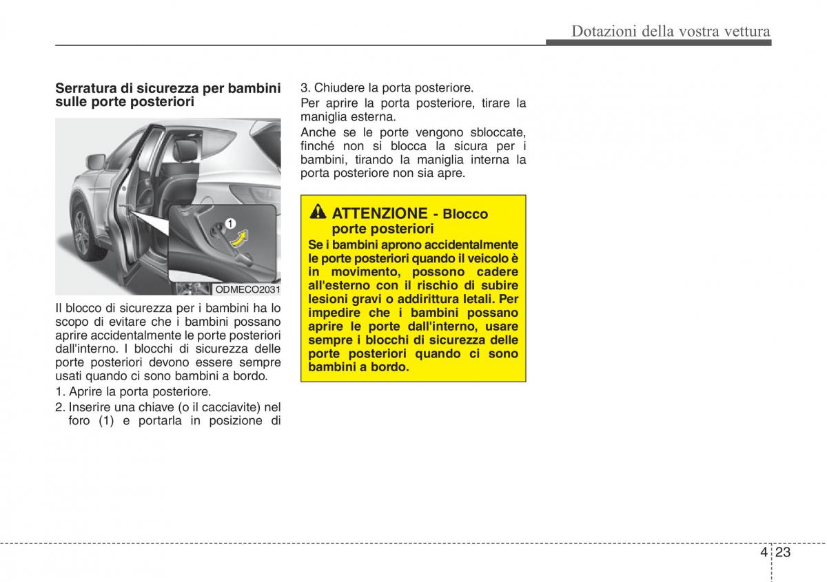 Hyundai Santa Fe III 3 manuale del proprietario / page 118