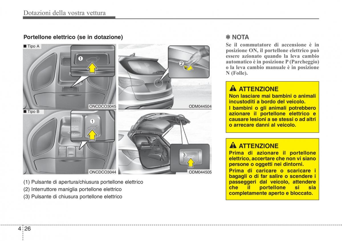 Hyundai Santa Fe III 3 manuale del proprietario / page 121