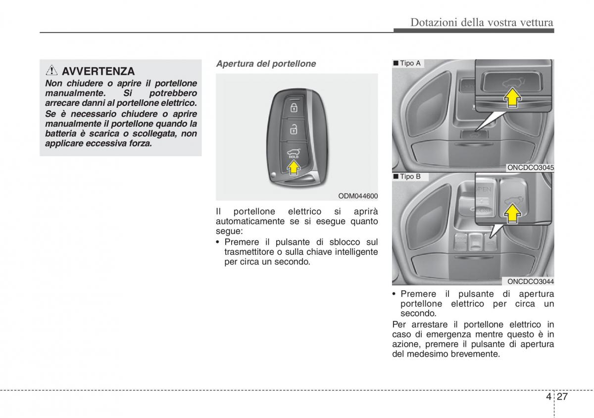 Hyundai Santa Fe III 3 manuale del proprietario / page 122