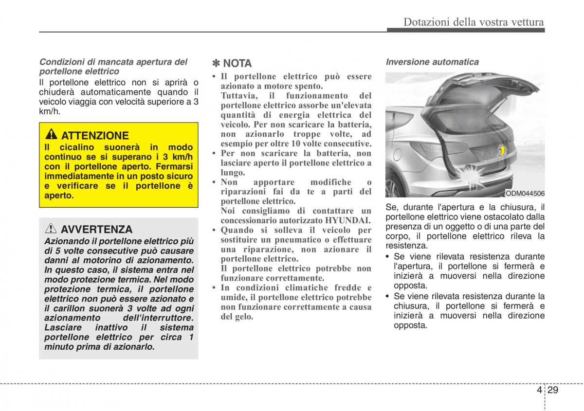 Hyundai Santa Fe III 3 manuale del proprietario / page 124